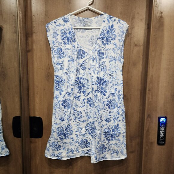 Ralph Lauren Other - Ralph Lauren Blue Toile Women's Sleep Shirt | Large